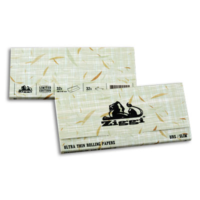 Cigaretové papieriky Ziggi URS Slim Ultra thin Earthwide Pattern King size s filtrami